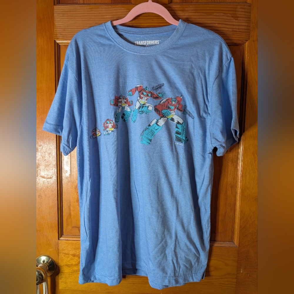 Loot Crate Transformers Exclusive Shirt in Blue